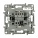 Legrand Etika 672205, 10 A, 1 key, hidden, white
