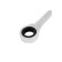 Combined REXANT 12-5810-1 key, rattling, mirror chromium, 15 mm