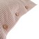 A set of pillowcases Ethel 50x70 cm - 2 pcs, "strips", beige color, greedy cotton, 140g/m2