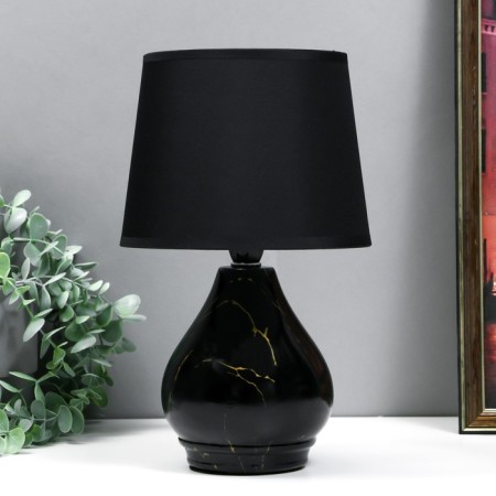 Hell's table lamp E14 40W Black 18x18x29 cm Risalux