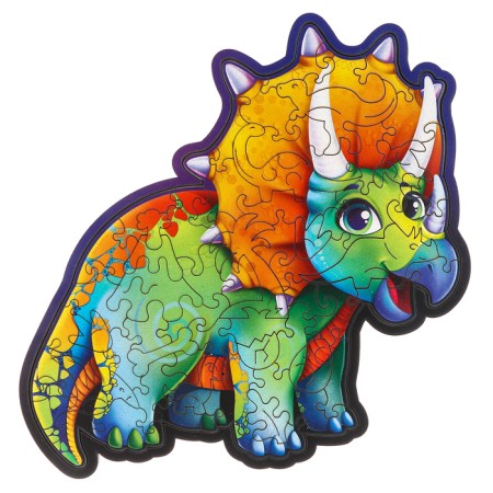 Puzzle "Triceratops"-2