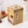 Manual coffee grinder "Coffee mesh", 10 × 10 × 18 cm, ceramic case