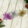 Artificial flowers "overflow" flower-plot, 8x20 cm, mix