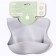 Bibslate for feeding silicone with pocket, gray color