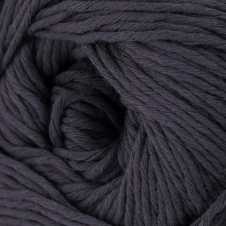 Yarn "Bouquet Unicolor" 100% cotton 200m/100g (3204 Dark Jeans)-2