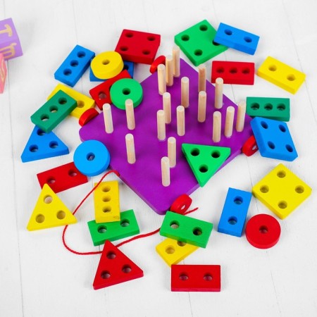 Пирамидка логическая - каталка-1