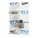 Nipple RTP, 1/2 ", external thread, nickel -plated brass, euros