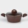 Brownie, 2 l, glass cover, glass cover, anti -stick coating, induction