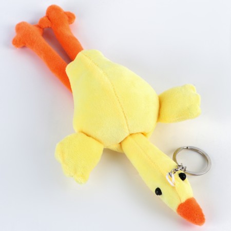 Soft toy "Goose", on a key fob, 20 cm, color mix-5