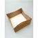 A packet for a cake, with a wide bottom of 40 x 40 x 19.5 cm, craft