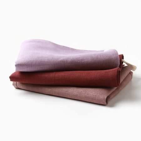 Camping of towels kitchen Ethel Freedom 40x70-3pcs, 100% flax-10