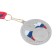 Medal for applying 067 diam 5 cm, tricolor. Color ser. With a ribbon