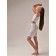 Top Female Halter Neck, S/M size, Bianco color