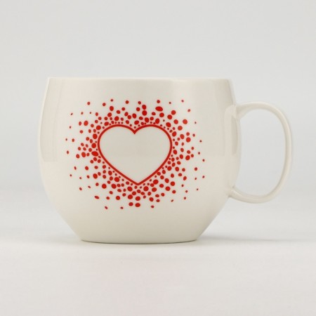 Ceramic mug XXL "Coffee and you", 600 ml-1