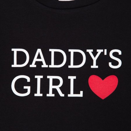T-shirt Children's KAFTAN "Daddy’s Girl" R.30 (98-104), black-6