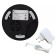 Air humidifier KitFort KT-2893-2, ultrasound, 12 W, 0.15 l, backlight, black