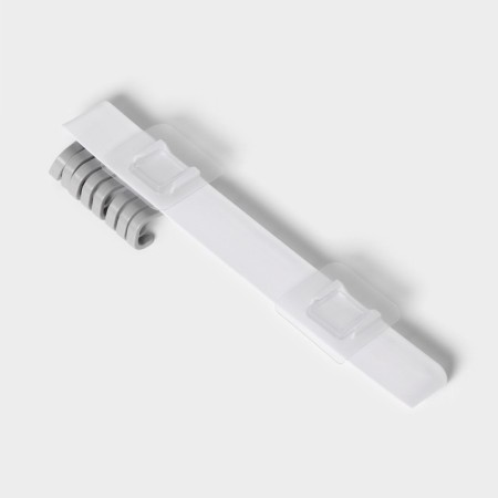 Holder for bathrooms and kitchen accessories, 29.5 × 3 × 5.5 cm, the color is gray-white-3