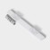 Holder for bathrooms and kitchen accessories, 29.5 × 3 × 5.5 cm, the color is gray-white