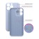 Borasco cover for the iPhone 14 Pro Max, Soft Touch, silicone, microfiber, lavender