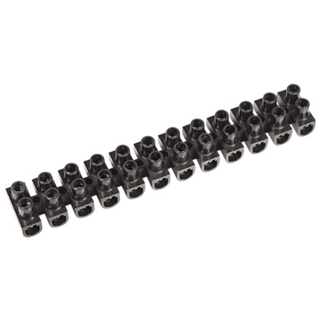 Dandhinated terminal block KV-25 (10-25 mm²), current 60 A, polypropylene black (ZVI) rexant