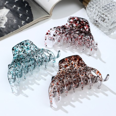 Hair crab "Betul" trapezius, 9 cm, mix-2