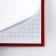 Notepad in solid cover A7, 64 L "Red Machine"