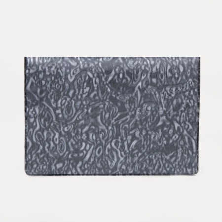 Passport cover, gray color-1