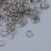 The basis for creativity Metal "Practical ring" set 200 pcs d = 0.5 cm 0.8x0.8 cm
