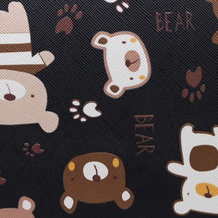 Bag - carrying for animals "Bear", black, size m, 40 x 21 x 27 cm-10