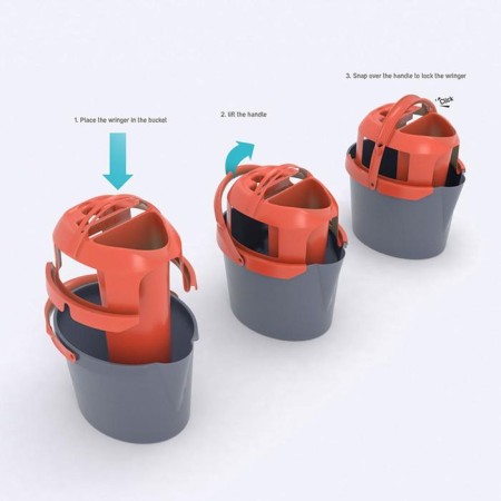 Insert-re-make for a bucket with a section for clean water-2