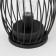 Night -night "flask" from 3XAA batteries black 14x14x29 cm Risalux