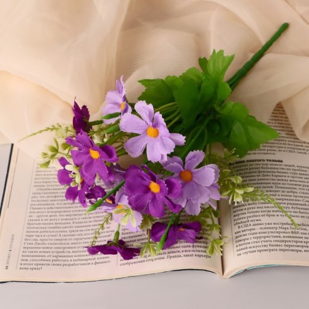 Bouquet "Decorative chamomile" 4x27 cm, mix