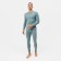 Male thermal underwear (jumper, trousers) minku color khaki, size 54