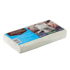 Plasticine sculptural Globus, solid, white, 500 g