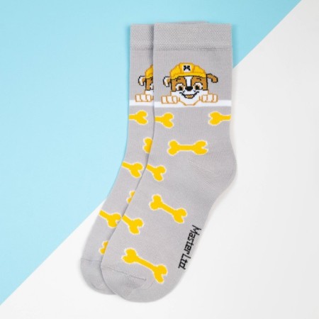 PaW Patrol's socks "Strpysh", gray color, 16-18 cm-1