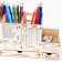 Stand for pencils and pens Robokub "Mathematics: Formulas"