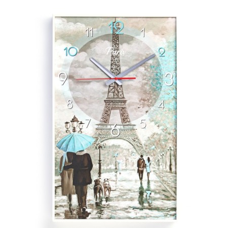 Carty clock, interior "Paris", smooth move, 57 x 35 x 4 cm