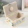 Casket for needlework "kittens on balls" 18x12x9.5 cm