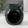 Aroma lamp ceramics "Plant in a pot" Green 7.2x7.2x7.8 cm
