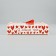 Box for 9 sweets with cells “I love you” 14.5 x 13.5 x 3.5 cm