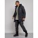 Extensive male winter park, size 48, black color