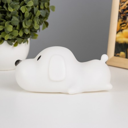 Night "Little Dog" LED from 3XLR44 batteries is white 14.5x8 cm Risalux-3