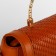 Handle for the bag "Reflected frame", metal, for a puncture, 13 × 9 cm, gold color