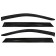 Window deflectors Kia Sorento, 2020-, Dark