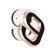 Walls Wall Interior, 3D "Dunbury", silent, sticker, large, D-50 cm