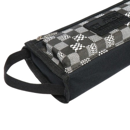 Penal soft, 1 compartment, 100 x 210 x 75 mm, voluminous, Devente Devente Total Black, with a handle-8