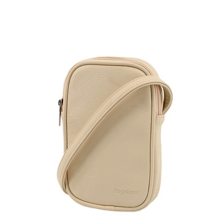 Cross-Bodi bag, lightning department, beige color 18x12x3.5cm