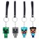 Toy - Funny Box Square "Square men": children's keychain, stickers, card