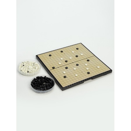 The board game is magnetic, board 29.5 x 28.5 x 1.5 cm, 301 stone 1.2 x 0.5 cm