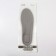 Insoles (polyester, pu, silicone) university 35-40p-r 25.5cm (pair) gray package SS